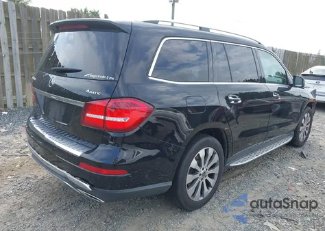 2017 Mercedes-Benz Gls 450 4Matic z USA, uszkodzony, nr VIN 4JGDF6EE7HA977919